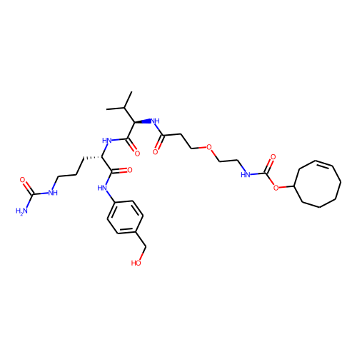 TCO-PEG1-Val-Cit-PABC-OH图片