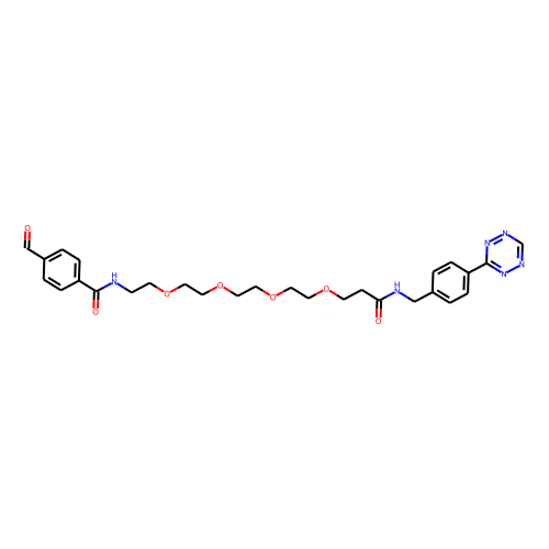 Tetrazine-Ph-PEG4-Ph-aldehyde图片