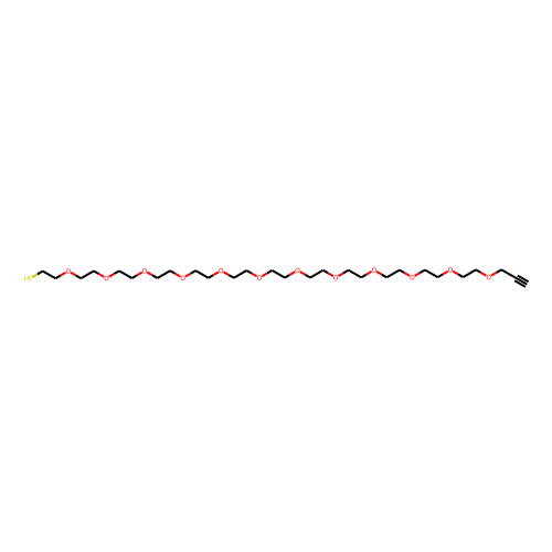 Propargyl-PEG12-SH图片