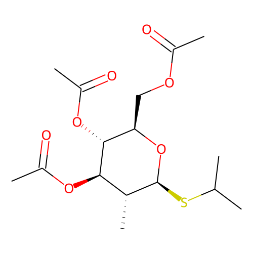 1-(Isopropylthio)-2,3,4,6-tetra-o-Ac-beta-D-glucosylpyranose图片