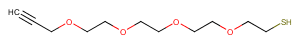 Propargyl-PEG4-thiol图片