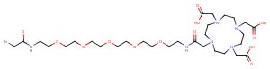Bromoacetamido-PEG5-DOTA图片