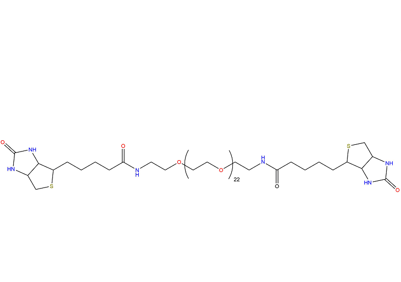 Bis-Biotin-PEG23图片