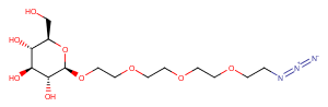 Azido-PEG4-beta-D-glucose图片