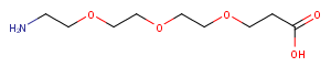 Amino-PEG3-C2-acid图片