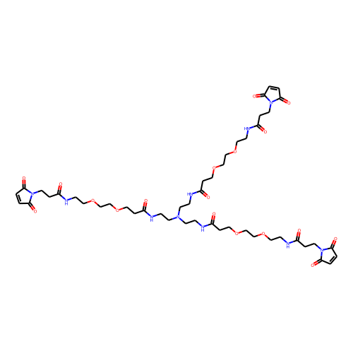 Tri(Mal-PEG2-amide)-amine图片