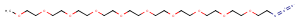 m-PEG10-azide图片