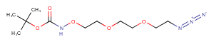 t-Boc-Aminooxy-PEG2-azide图片