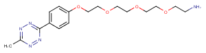 Methyltetrazine-PEG4-amine图片