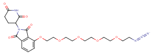 Thalidomide-O-PEG4-azide图片