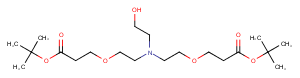 Hydroxy-Amino-bis(PEG1-C2-Boc)图片