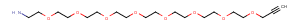 Propargyl-PEG8-NH2图片