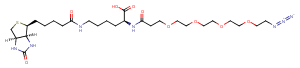 N-(Azido-PEG4)-biocytin图片