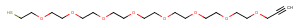 Propargyl-PEG8-SH图片