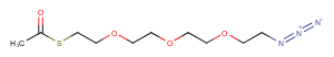S-Acetyl-PEG3-azide图片