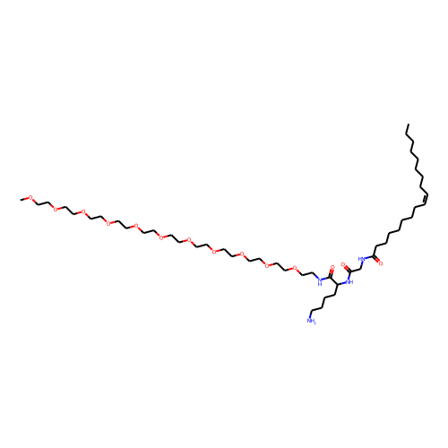 Oleoyl-Gly-Lys-N-(m-PEG11)图片