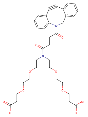 N-DBCO-N-bis(PEG2-C2-acid)ͼƬ