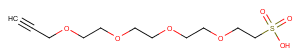 Propargyl-PEG4-sulfonic acid图片