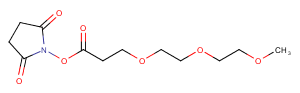 m-PEG3-NHS ester图片