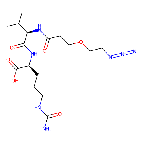 Azido-PEG1-Val-Cit-OH图片