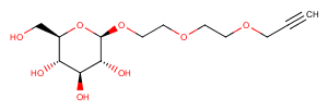 Propargyl-PEG2-beta-D-glucose图片