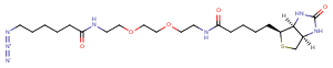 Biotin-PEG2-C6-azide图片