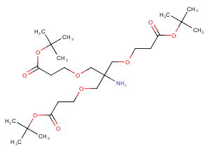 Tris[[2-(tert-butoxycarbonyl)ethoxy]methyl]methylamine图片