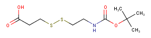 Boc-NH-ethyl-SS-propionic acid图片