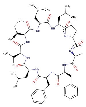 Cyclolinopeptide A图片