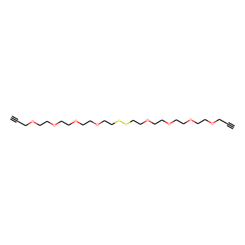 Alkyne-PEG4-SS-PEG4-alkyne图片