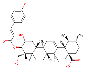 3-O-Coumaroylasiatic acid图片