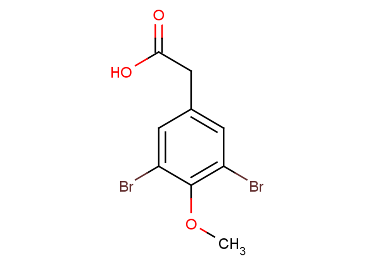 2-(3,5-dibromo-4-methoxyphenyl)acetic acid图片