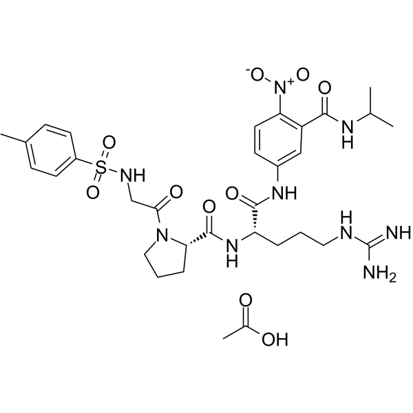 Tos-Gly-Pro-Arg-ANBA-IPA acetate图片
