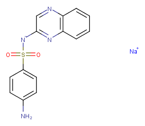 Sulfaquinoxaline sodium salt图片