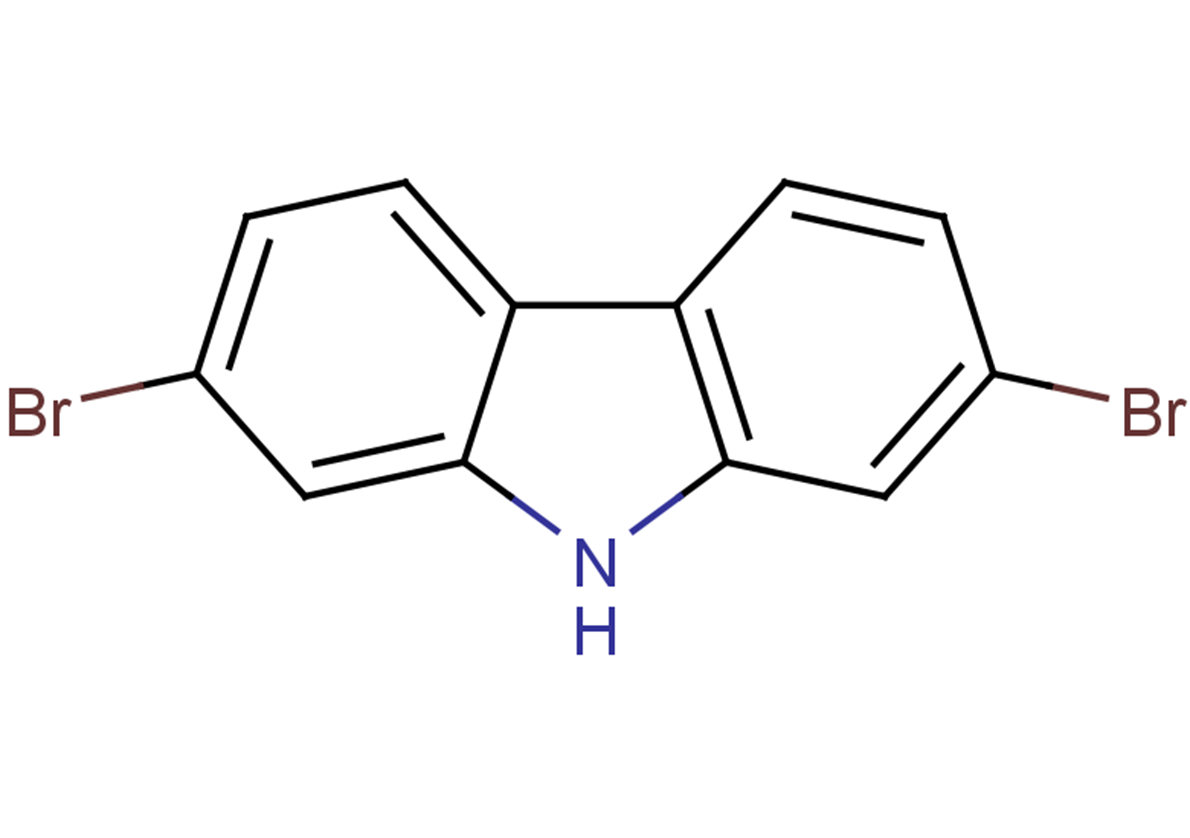 2,7-Dibromo-9H-carbazole图片