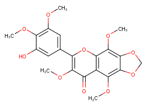 pentamethoxy-6,7-methylenedioxyflavone图片