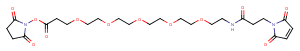 Mal-amido-PEG5-C2-NHS ester图片