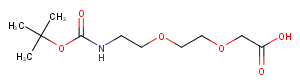 Boc-NH-PEG2-CH2COOH图片