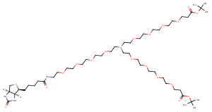 N-(Biotin-PEG4)-N-bis(PEG4-Boc)图片