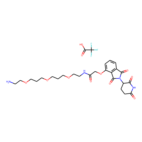 Thalidomide-O-amido-PEG1-(C1-PEG)2-C2-NH2ͼƬ