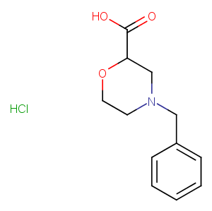 4-Benzyl-2-carboxymorpholine hydrochlorideͼƬ