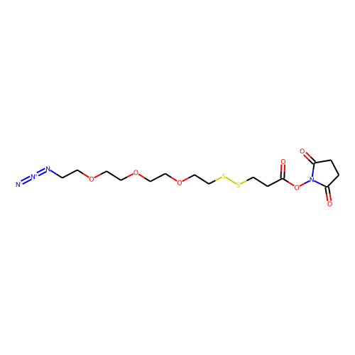 Azido-PEG3-SS-NHS图片