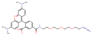 TAMRA-PEG3-Azide图片