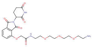 Thalidomide-O-amido-PEG3-C2-NH2图片