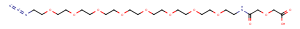 2-((Azido-PEG8-carbamoyl)methoxy)acetic acid图片