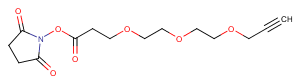 Propargyl-PEG3-NHS ester图片