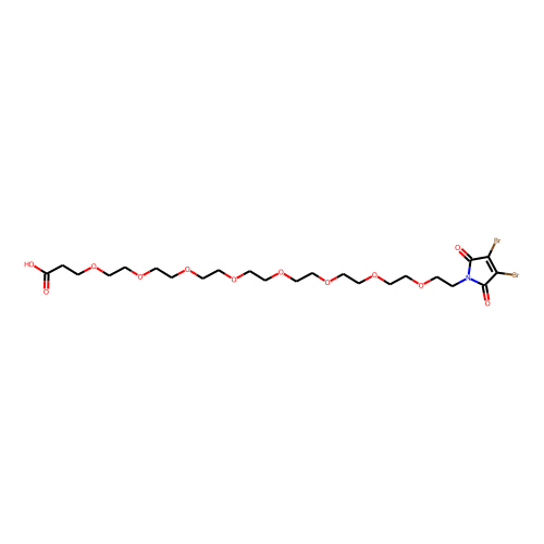 3,4-Dibromo-Mal-PEG8-acid图片