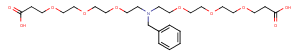 N-Benzyl-N-bis(PEG3-acid)图片
