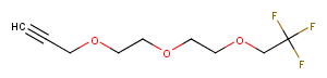 1,1,1-Trifluoroethyl-PEG2-propargyl图片