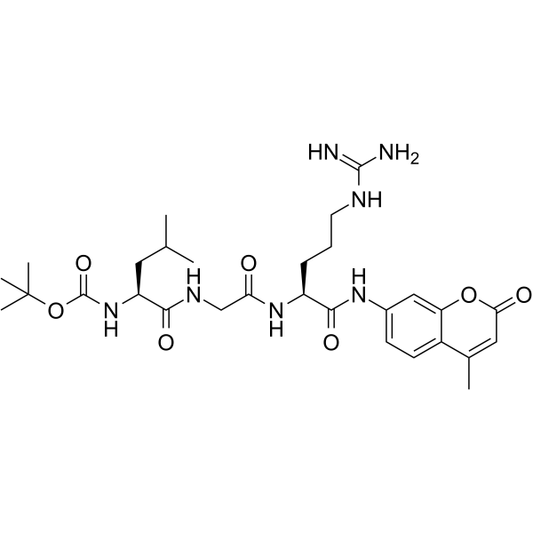 Boc-Leu-Gly-Arg-AMCͼƬ